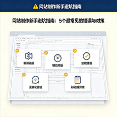 长治建站-网站制作新手避坑指南：5个最常见的错误与对策
