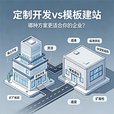 长治建站-定制开发vs模板建站：哪种方案更适合你的企业？