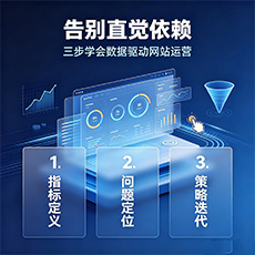 长治建站-告别直觉依赖：三步学会数据驱动网站运营