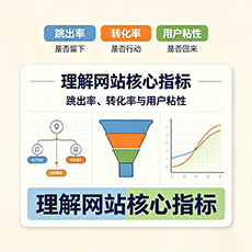 沁县建站-理解网站核心指标：跳出率、转化率与用户粘性