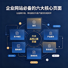 长治建站-企业网站必备的六大核心页面